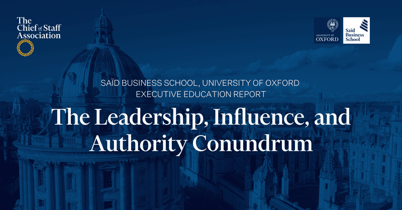 The Leadership, Influence, and Authority Conundrum